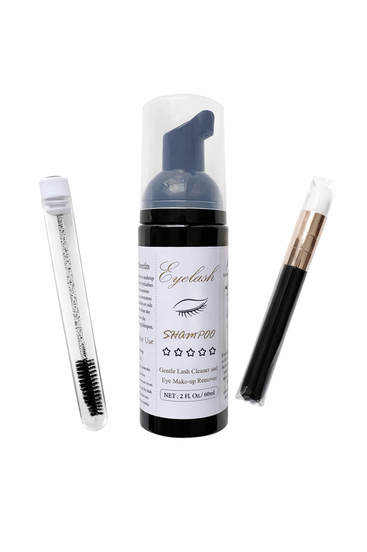 Lash shampoo